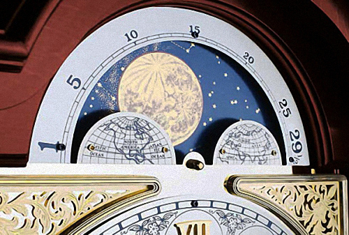 Дисковый лунный календарь Hermle